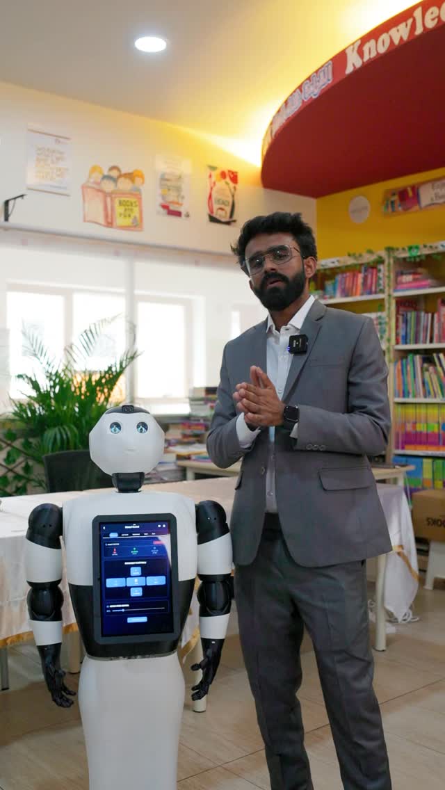 BonicBot S1 @Ambassador School, UAE